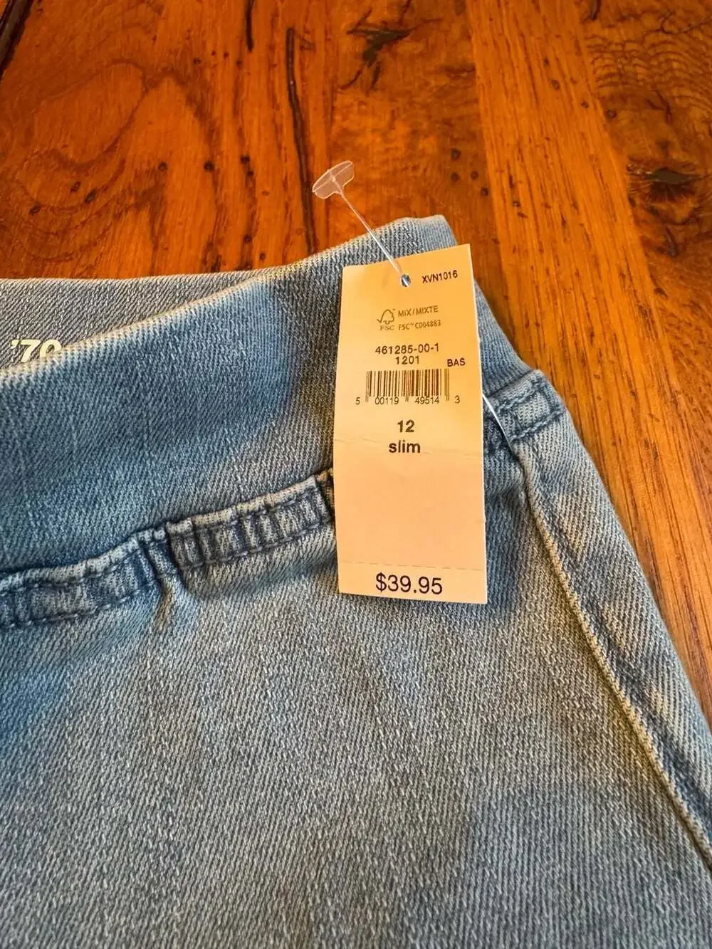 Gap Kids 70s Flare High Rise Slim Jeans Size 12 Slim H1272